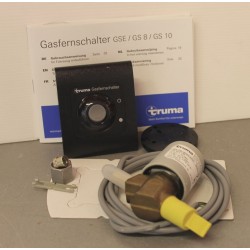 Gas closing solenoid valve for 8mm regulators