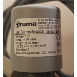Gas closing solenoid valve for 8mm regulators