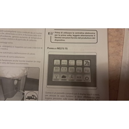 1551.273.02 TOUCHSCREEN-BEDIENFELD NE273 7S TRIGANO MOBILVETTA NORDELETTRONICA