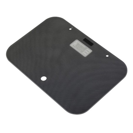 Coperchio in Vetro 2 Fuochi Nero RAL9005 Piano Cottura Dometic - 105313627