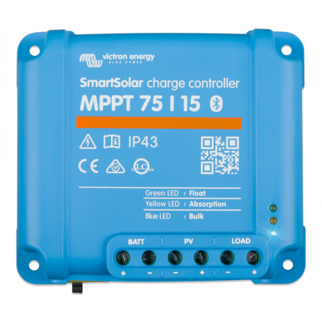 SCC075015060R Victron MPPT 75/15A Bluetooth Energy SmartSolar Regolatore di carica solare 12/24V