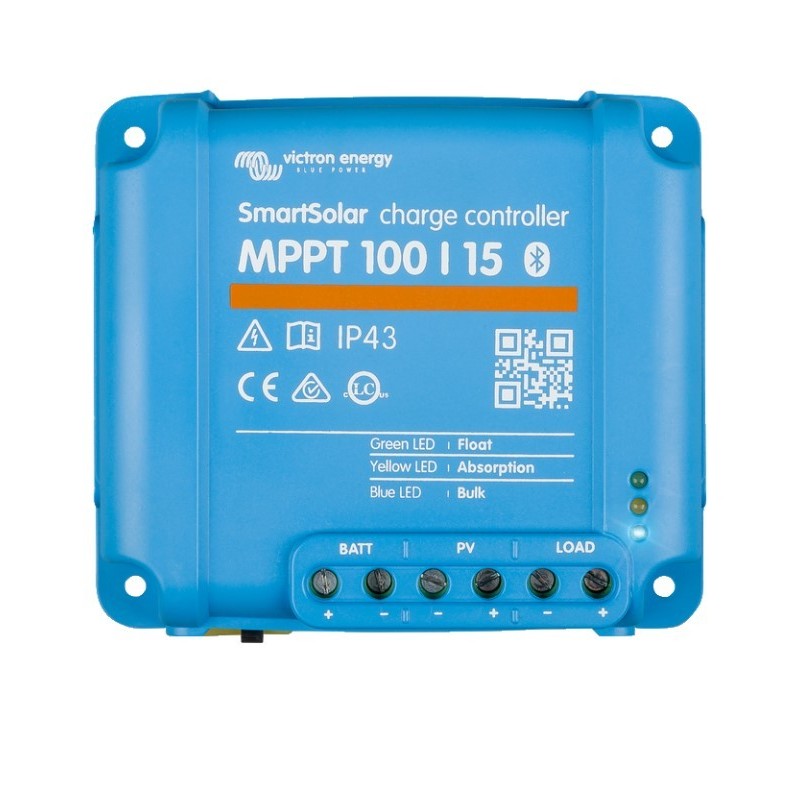 SCC110015060R Victron MPPT 100/15A Bluetooth Energy BlueSolar Solar Charge Controller 12/24V