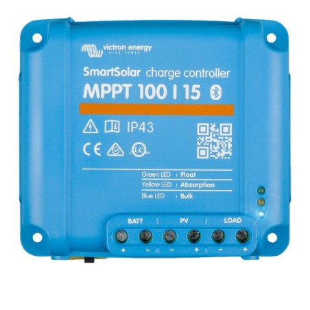 SCC110015060R Victron MPPT 100/15A Bluetooth Energy BlueSolar Solar Charge Controller 12/24V