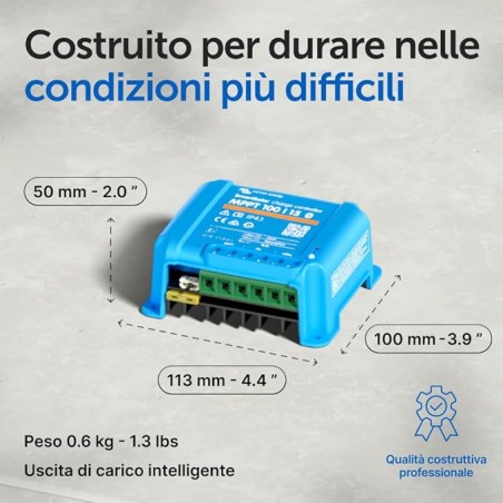 SCC110015060R Victron MPPT 100/15A Bluetooth Energy SmartSolar Controlador de carga solar 12/24V