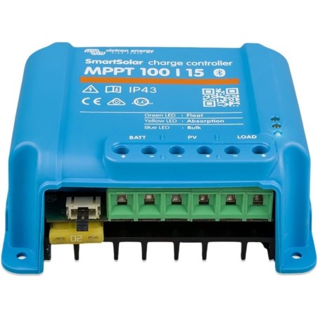 Contrôleur de charge solaire Victron MPPT 100/15 A Bluetooth Energy SmartSolar 12/24 V SCC110015060R