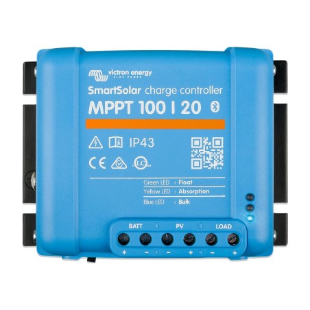 SCC1100201650R - Victron MPPT 100/20A Bluetooth Energy SmartSolar Regolatore di carica solare 12-24-36-48V