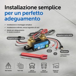 VICTRON SmartShunt 500A - 50 mV IP21 - Monitor della batteria SHU050150050