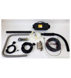 Kit Riscaldatore aria a gasolio PLANAR KIT ALTA QUOTA 2D-12 + Pannello Comandi Comfort Control 12V