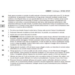 Asta riscaldante per acqua calda nelle taniche Carbest Campingstar 12V 75W, temperatura 38°C