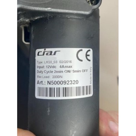 CIAR ACTUATOR LM20_03 STROKE 125 CLOSING 350 WITH ADJUSTABLE MICROSWITCHES