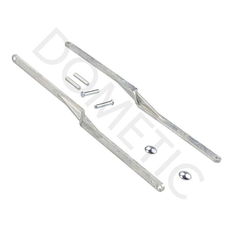 DOMETIC KIT BRACCETTI DX/SX CON FISSAGGI MIDI HEKI MANOVELLA E ELETTRICO BG1714