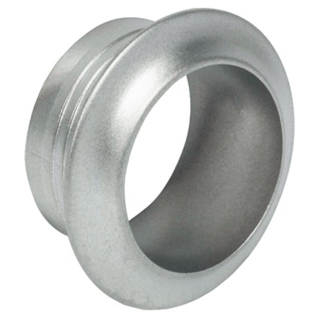 Rosette 16 mm matt nickel for push lock