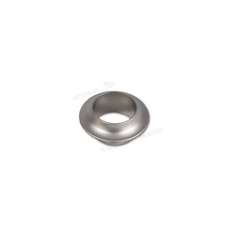 Rosette 16 mm Nickel matt für Druckschloss