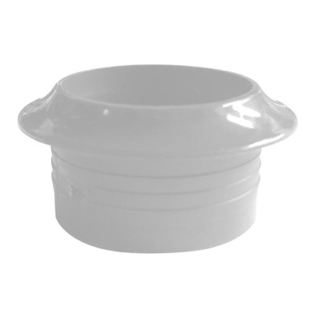 Rosace blanche de 16 mm pour serrure à poussoir