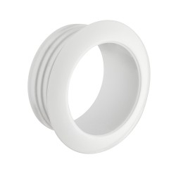 Mini rosace blanche 16 mm pour mini push-lock