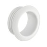 Mini rosace blanche 16 mm pour mini push-lock