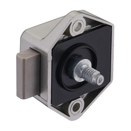 Mini Push-lock satin nickel plated