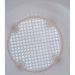 Cheminée thermoplastique pour hotte Ø 60 mm - Zadi