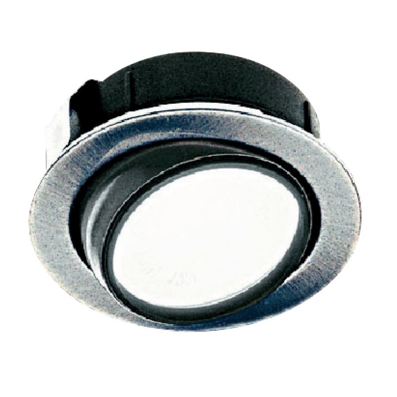 OFOLUX 1000 LV11 - VERSTELLBARER LED-EINBAU-SPOTLIGHT 12V 200Lm 3000°K SATINCHROM