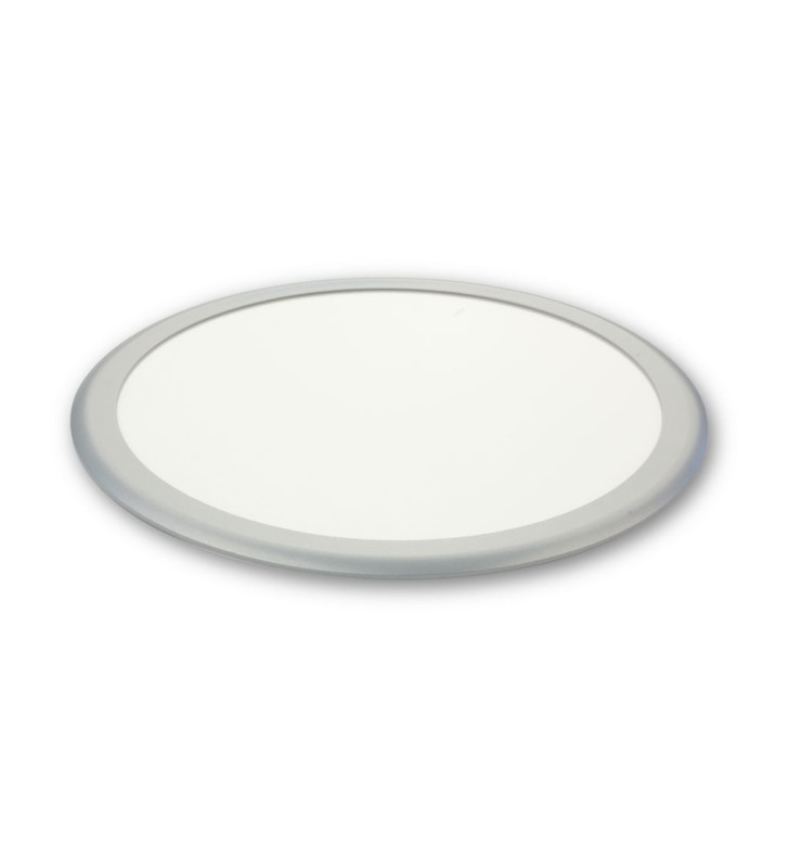 LED panel ceiling light Ø 217 aluminum 4000K