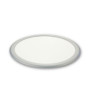 LED panel ceiling light Ø 217 aluminum 4000K