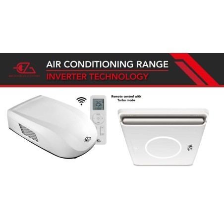 EZA 3600W WHITE Smart POWER Klimaanlage mit Invertertechnologie
