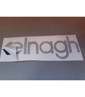 Original ELNAGH Kennzeichen mit zweifarbigem Dach S.2005