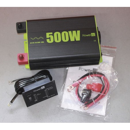 POWERLIB - Inverter Onda Pura 12 V 500 W presa SCHUKO