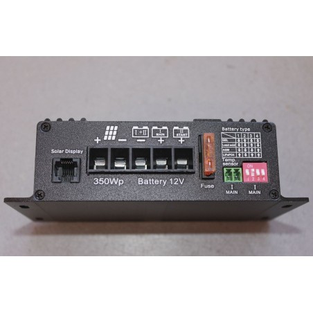 SOLARA - 350W DUAL BATTERY MPPT Solarladeregler - Bluetooth
