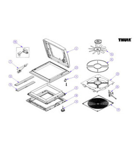 Dispositif de régulation OMNIVENT THULE 40x40 - 1500601364