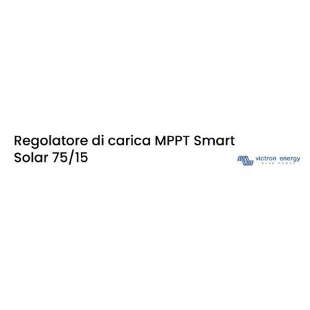 Contrôleur de charge solaire Victron MPPT 75/15 A Bluetooth Energy SmartSolar 12/24 V SCC075015060R