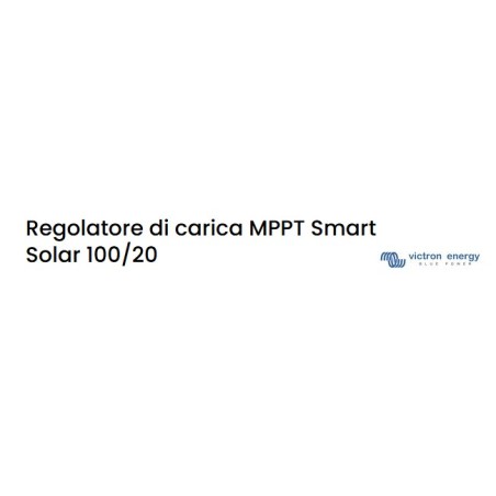 SCC110020160R - Contrôleur de charge solaire Victron MPPT 100/20A Bluetooth Energy SmartSolar 12-24-36-48V