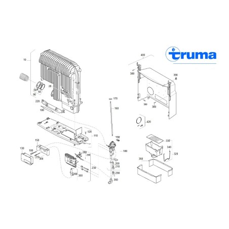 Wärmetauscher TRUMA S3002-S3002P