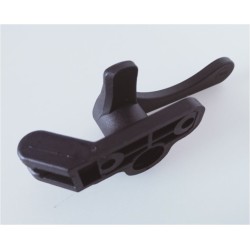 PLASTOFORM Fermo Maniglia nera per braccetto finestra tipo 6000