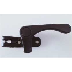 PLASTOFORM Fermo Maniglia nera per braccetto finestra tipo 6000