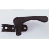 PLASTOFORM Fermo Maniglia nera per braccetto finestra tipo 6000