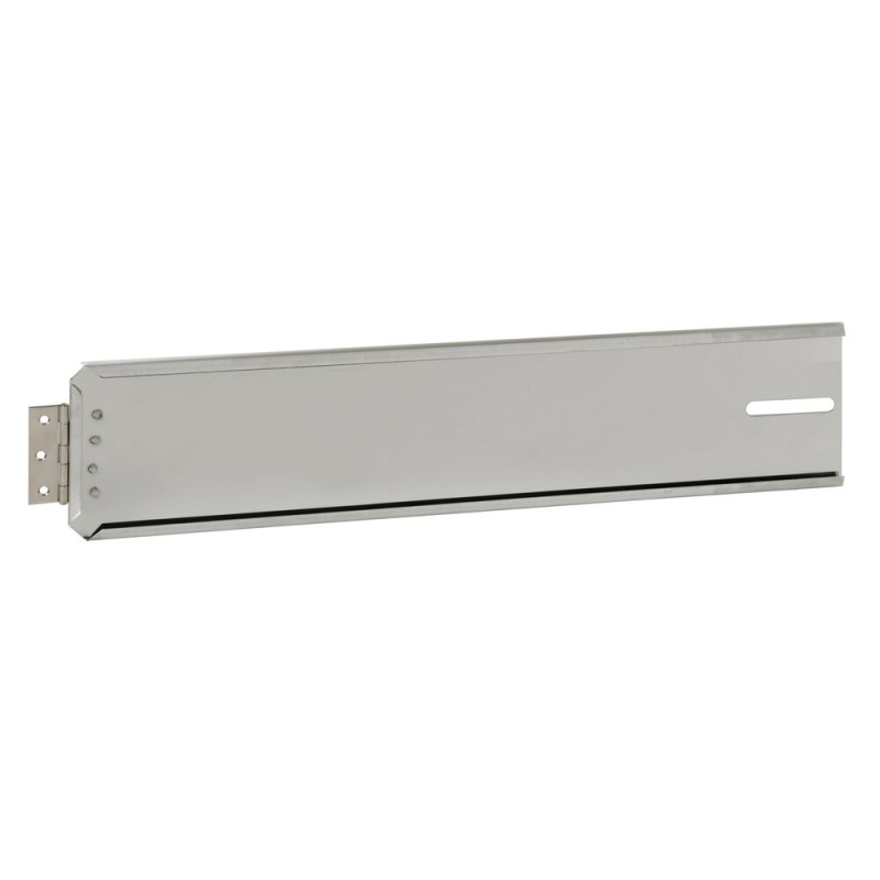 Porta targa ripetitrice in acciaio inox 500x115 per rimorchi