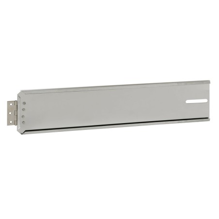 Porta targa ripetitrice in acciaio inox 500x115 per rimorchi