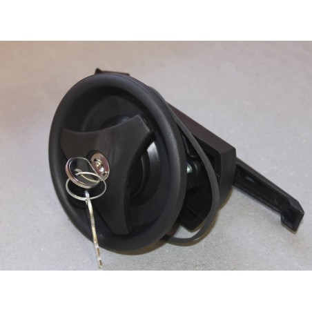 FAP 1012SAKIT51 Wohnwagenschloss SN mit Griff, festem Zylinder und Schlüssel