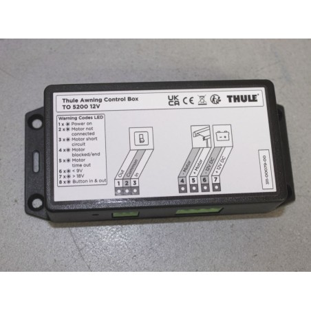 Thule Omnistor 5200 Kit de motor anodizado de 12 V