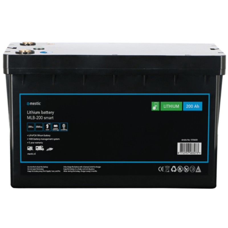 BATTERIA AL LITIO MLB-200 Ah SMART MESTIC – 1518430