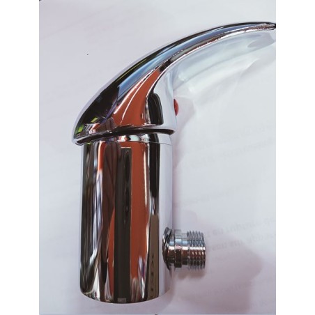 Manguera flexible cromada de repuesto de 1/2"C x 3/8"H - 2 metros