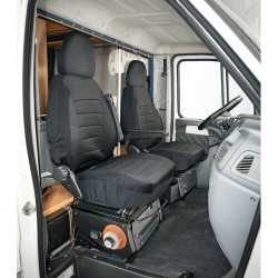 Fundas universales para asientos de autocaravana en jacquard con reposacabezas