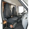 Coprisedili universali per camper in Jaquard con poggiatesta integrato