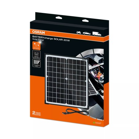 Mainteneur de batterie solaire OSRAM BATTERYcharge SOLAR 20 W