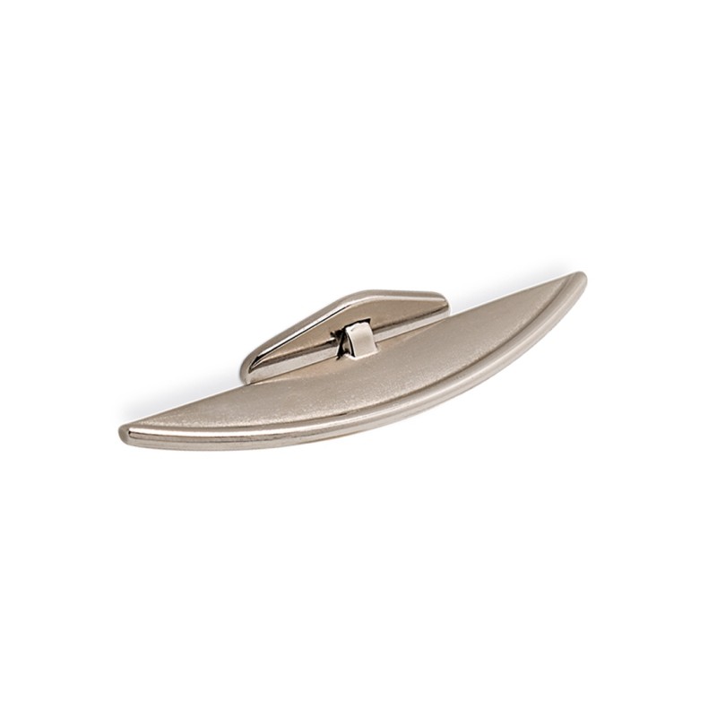 copy of BALDACCI V1345 Griffsatz aus poliertem Nickel-Zamak-Druckguss