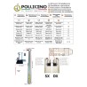 Pollicino elettrico moto 200 Sinistro LH per carica in gavone camper