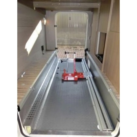 Manual Pollicino motorcycle 200 cm Right RH for loading in camper storage compartment