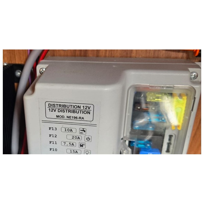 1764.196.01 NORDELETTRONICA NE196_16RA shunt porte-fusible - RAPIDO