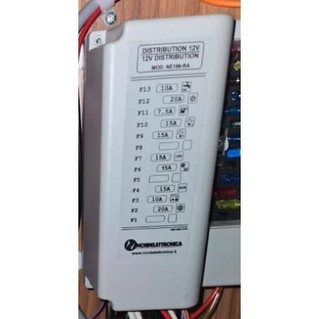 1764.196.01 NORDELETTRONICA NE196_16RA Sicherungshalter-Shunt – RAPIDO